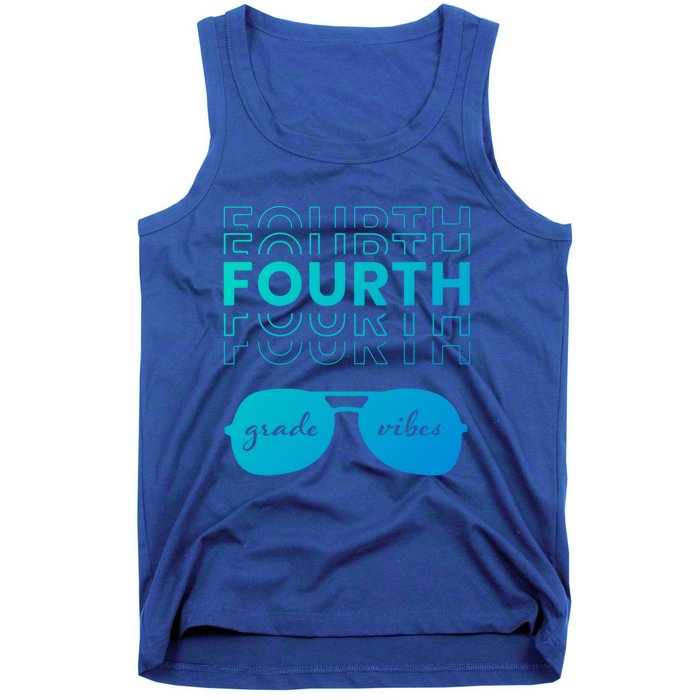 Fourth Grade Vibes Back To School Student And Teacher Gift Tank Top