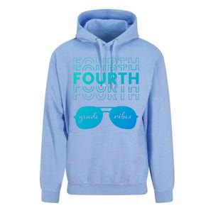 Fourth Grade Vibes Back To School Student And Teacher Gift Unisex Surf Hoodie