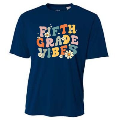 Fifth Grade Vibes 5th Grade Teacher First Day Of 5th Grade Cooling Performance Crew T-Shirt