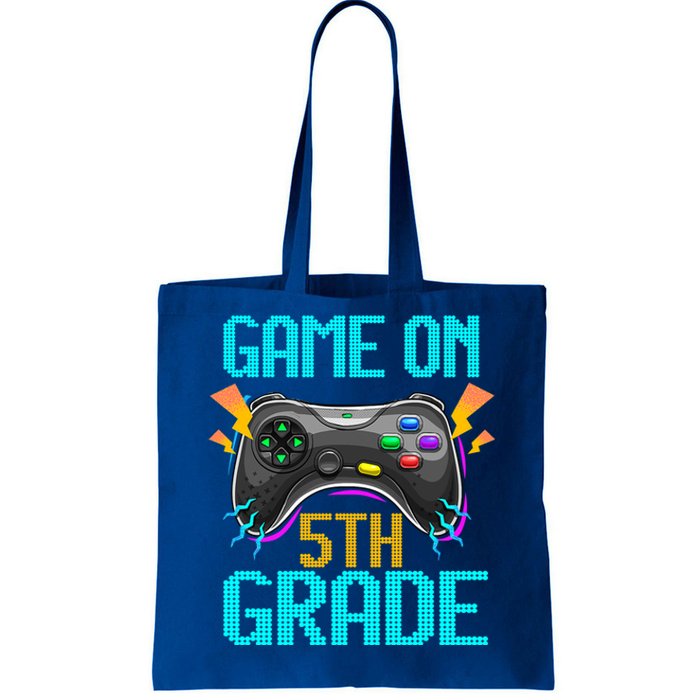 Fifth Grade Vintage Funny Game On 5Th Grade Gift Tote Bag