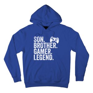 Funny Gaming Video Game Son Brother Gamer Legend Gift Hoodie