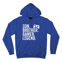 Funny Gaming Video Game Son Brother Gamer Legend Gift Hoodie