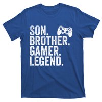 Funny Gaming Video Game Son Brother Gamer Legend Gift T-Shirt