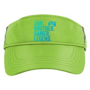 Funny Gaming Video Game Son Brother Gamer Legend Gift Adult Drive Performance Visor