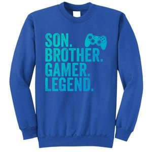 Funny Gaming Video Game Son Brother Gamer Legend Gift Sweatshirt