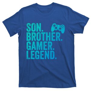 Funny Gaming Video Game Son Brother Gamer Legend Gift T-Shirt