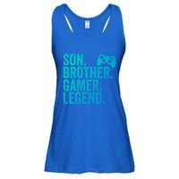 Funny Gaming Video Game Son Brother Gamer Legend Gift Ladies Essential Flowy Tank