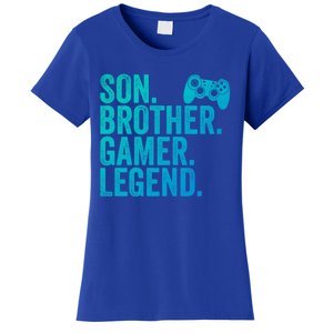 Funny Gaming Video Game Son Brother Gamer Legend Gift Women's T-Shirt