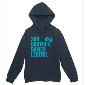 Funny Gaming Video Game Son Brother Gamer Legend Gift Urban Pullover Hoodie