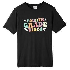 Fourth Grade Vibes Retro Teacher Students Cute Gift Tall Fusion ChromaSoft Performance T-Shirt