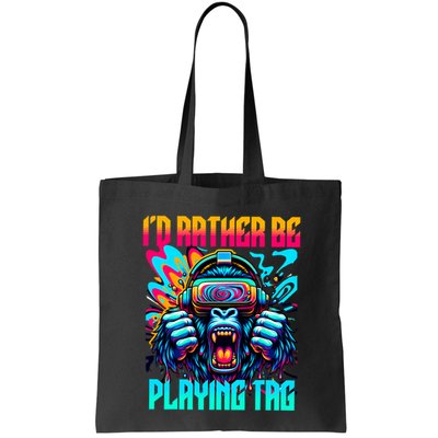 Funny Gorilla Vr Gamer Video Gamer Gaming Bag