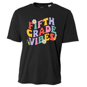 Fifth Grade Vibes Back To School 5th Grade Team 1st Day Cooling Performance Crew T-Shirt