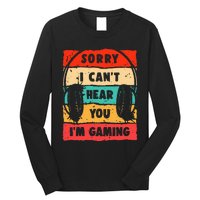 Funny Gamer Video Gaming Long Sleeve Shirt