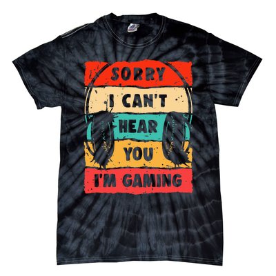 Funny Gamer Video Gaming Tie-Dye T-Shirt