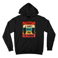 Funny Gamer Video Gaming Tall Hoodie