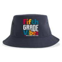 Fifth Grade Vibes Vintage 1st Day Of School Team 5th Grade Sustainable Bucket Hat