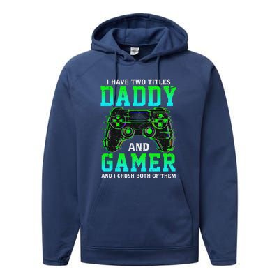 Funny Gamer Vintage Video Games Gaming Gift Performance Fleece Hoodie