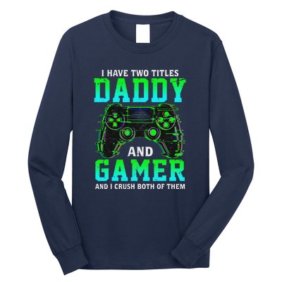 Funny Gamer Vintage Video Games Gaming Gift Long Sleeve Shirt