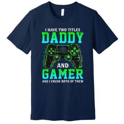 Funny Gamer Vintage Video Games Gaming Gift Premium T-Shirt