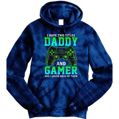 Funny Gamer Vintage Video Games Gaming Gift Tie Dye Hoodie