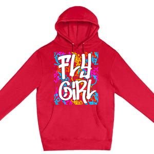 Fly Girl Wo Girl Premium Pullover Hoodie