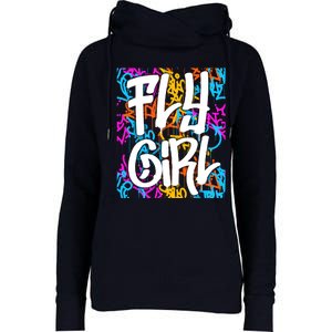 Fly Girl Wo Girl Womens Funnel Neck Pullover Hood