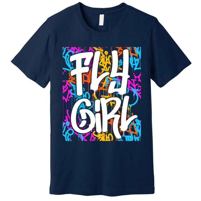 Fly Girl Wo Girl Premium T-Shirt