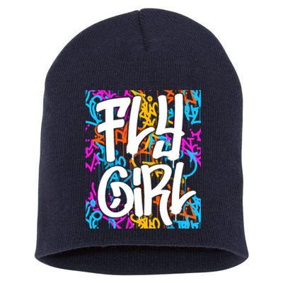 Fly Girl Wo Girl Short Acrylic Beanie