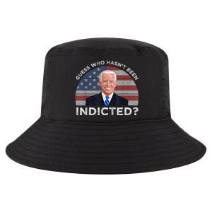 Funny Guess Who Hasnt Been Indicted Joe Biden Humor Choice Cool Comfort Performance Bucket Hat