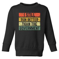 Funny Government Wheelchair Disability Handicap Ampu Gift Toddler Sweatshirt