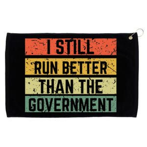 Funny Government Wheelchair Disability Handicap Ampu Gift Grommeted Golf Towel