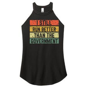 Funny Government Wheelchair Disability Handicap Ampu Gift Women's Perfect Tri Rocker Tank