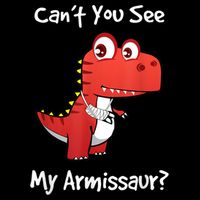 Funny Get Well Broken Arm Gift Dinosaur With A Cast Toddler Hoodie