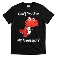 Funny Get Well Broken Arm Dinosaur With A Cast T-Shirt
