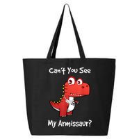 Funny Get Well Broken Arm Dinosaur With A Cast 25L Jumbo Tote