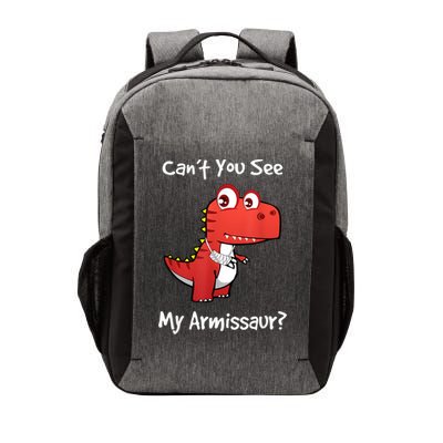 Funny Get Well Broken Arm Dinosaur With A Cast Vector Backpack