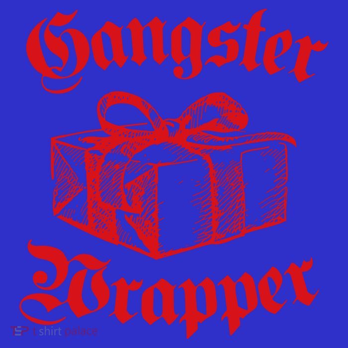 Funny Gangster Wrapper Christmas Gift Swea Tall T-Shirt