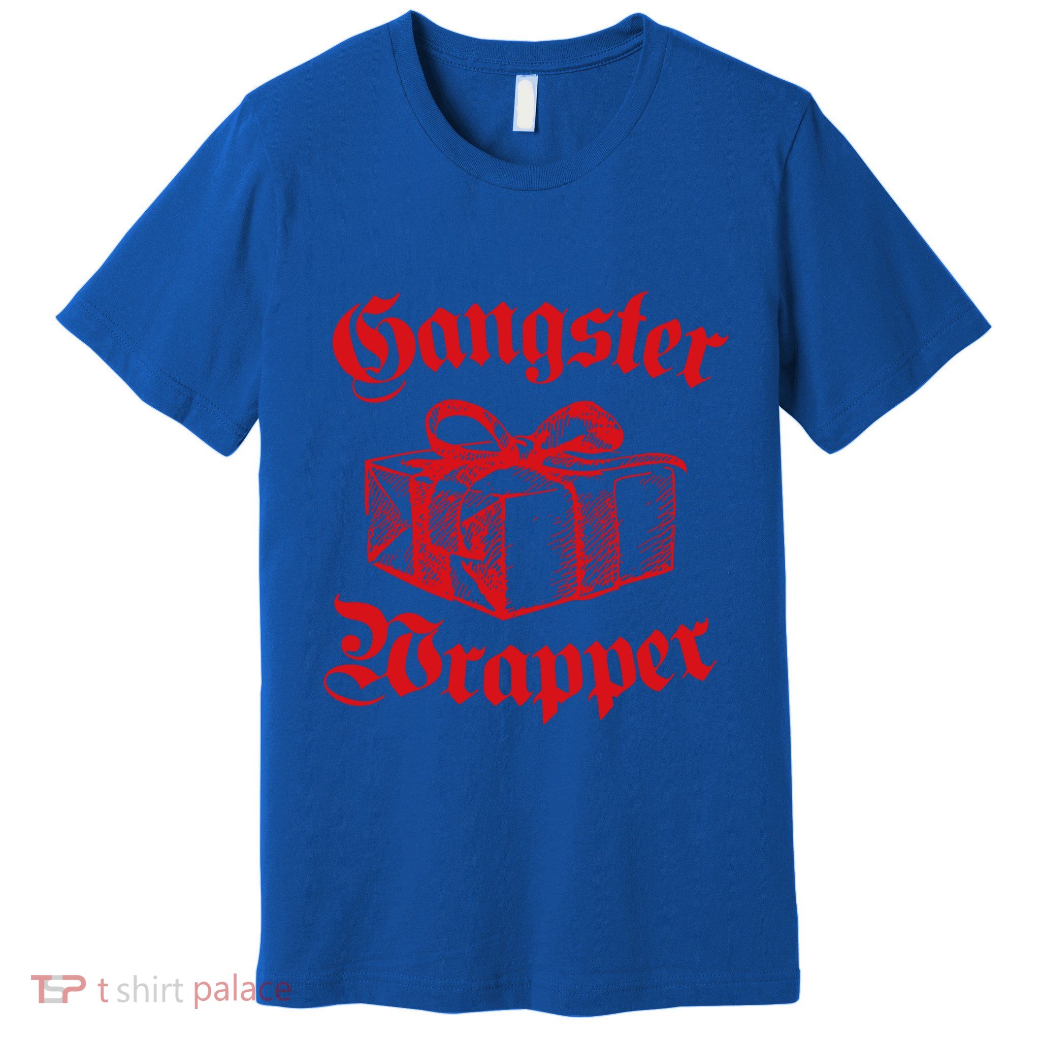 Funny Gangster Wrapper Christmas Gift Swea Premium T-Shirt