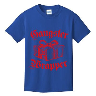 Funny Gangster Wrapper Christmas Gift Swea Kids T-Shirt