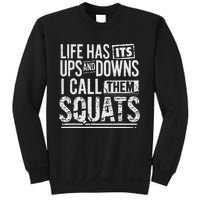 Fitness Gym Workout Weights Squat Sweatshirt