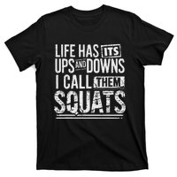 Fitness Gym Workout Weights Squat T-Shirt