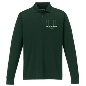 Funny Golf Weapons Of Grass Destruction Golf Clubs Drivers Performance Long Sleeve Polo