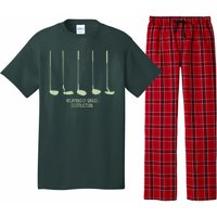 Funny Golf Weapons Of Grass Destruction Golf Clubs Drivers Pajama Set