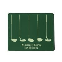 Funny Golf Weapons Of Grass Destruction Golf Clubs Drivers Mousepad