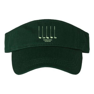 Funny Golf Weapons Of Grass Destruction Golf Clubs Drivers Visor