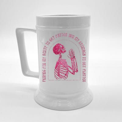 Funny Gym Workout Halloween Clothing Beer Stein