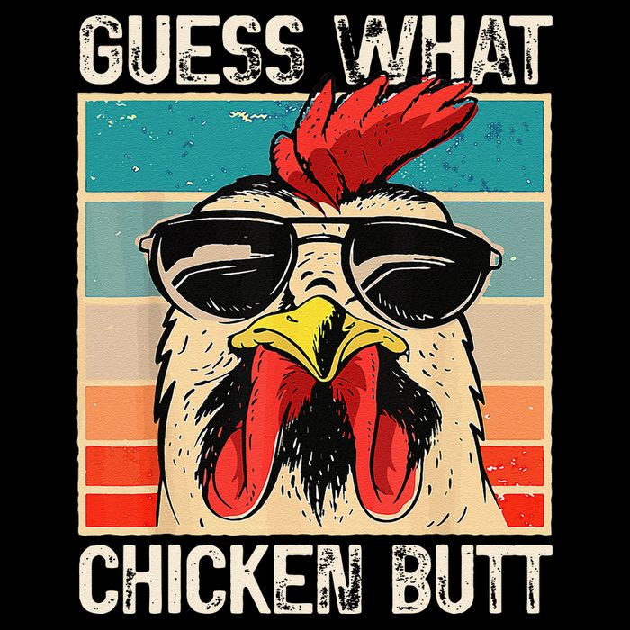 Funny Guess What Chicken Butt Chicken Meme Impact Tech Backpack