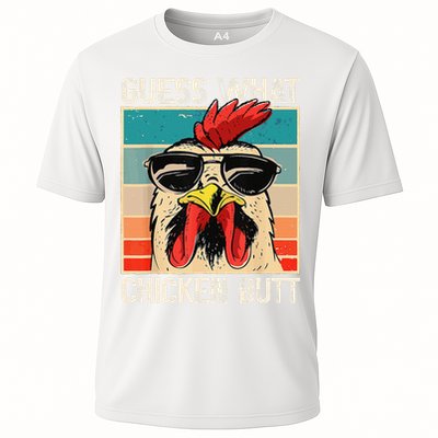 Funny Guess What Chicken Butt Chicken Meme Performance Shirt