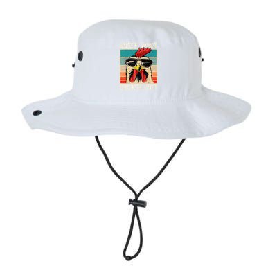 Funny Guess What Chicken Butt Chicken Meme Bucket Hat
