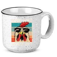 Funny Guess What Chicken Butt Chicken Meme 15oz Campfire Ceramic Mug